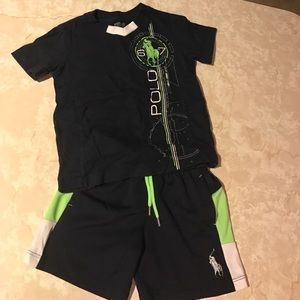 Boys Ralph Lauren activewear set