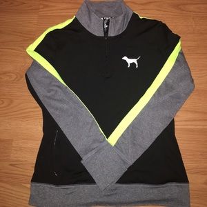 Pink ultimate half zip