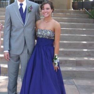 Jeweled Prom Dress