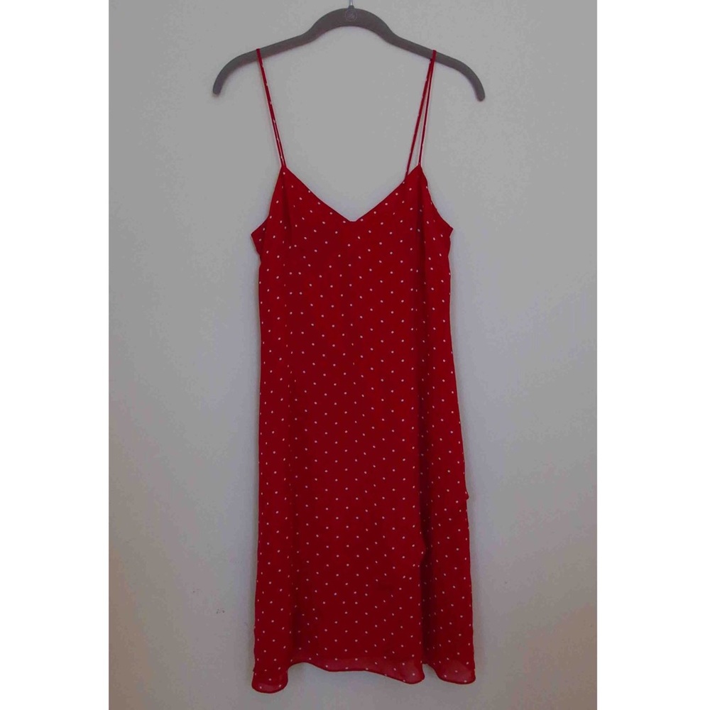 Ralph Lauren red polka dot dress