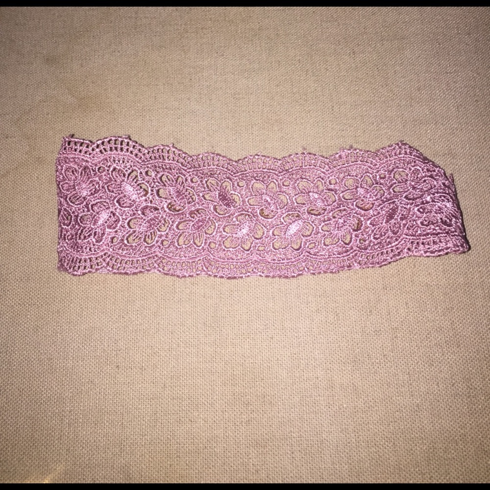 Crochet Pink Choker
