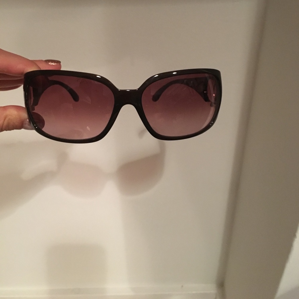 Brown Chanel sunglasses