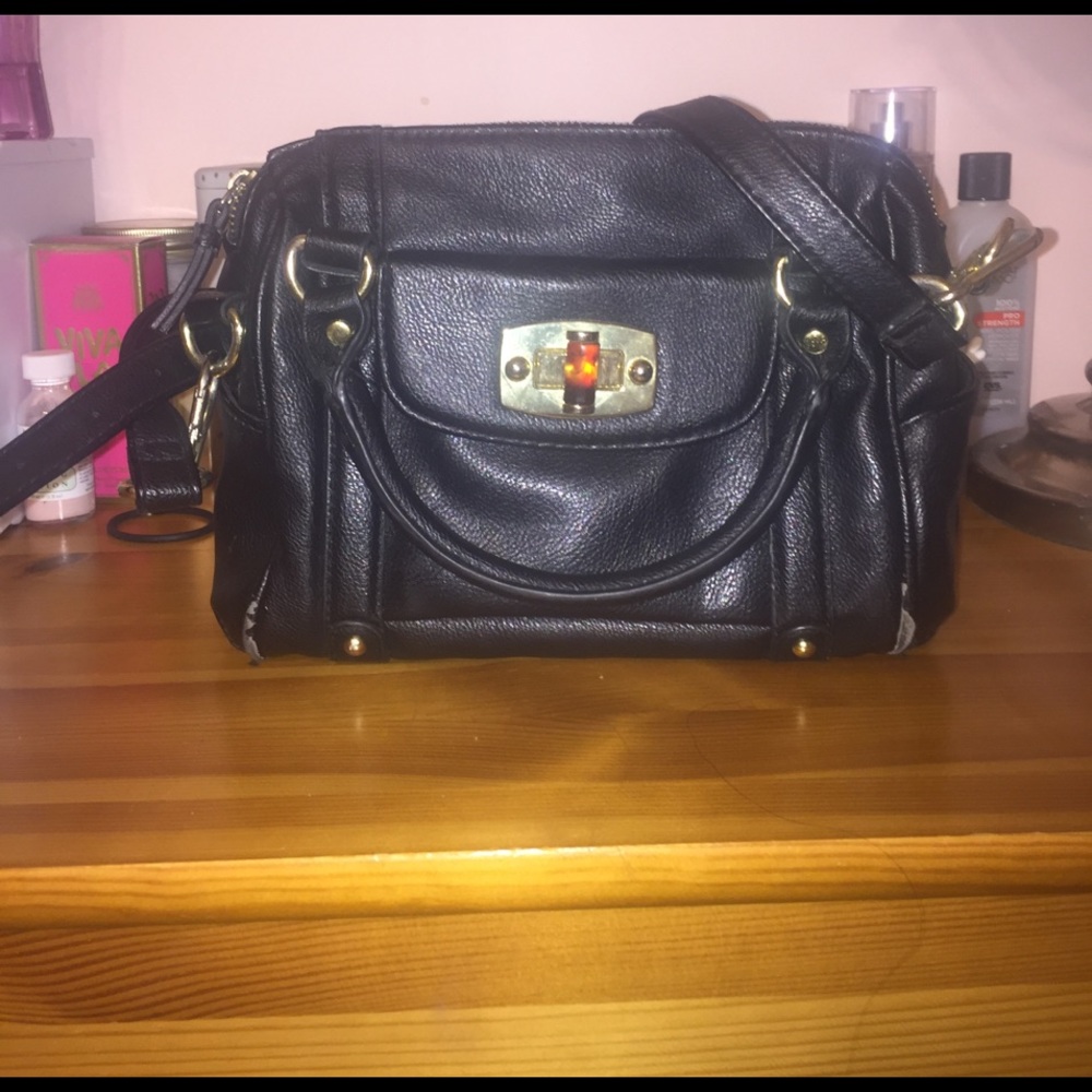 Merona Mini Sachel with Strap - Black - Target