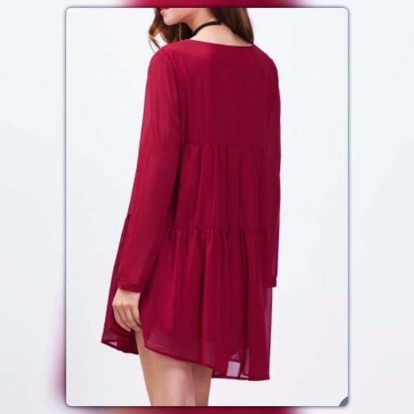 PRICE DROP Boho Shift Dress Size L - Picture 2 of 6