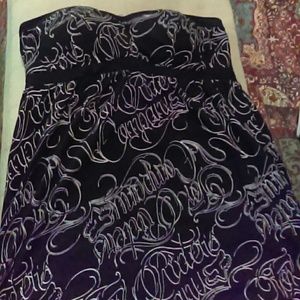 BLack Fox halter top with built in support