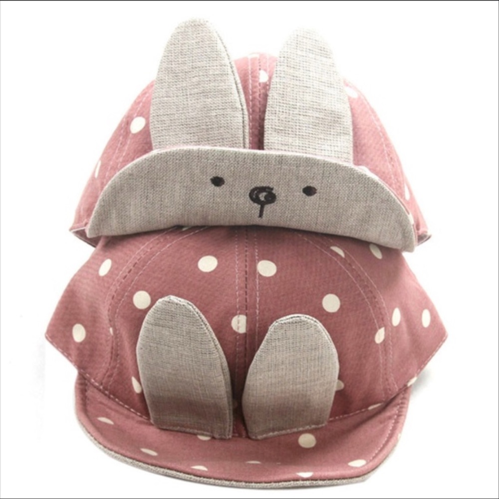 Toddlers Bunny Baseball Cap
