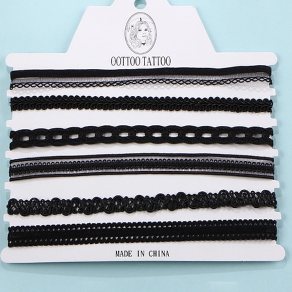 6 piece choker set! 🖤🖤 - Picture 2 of 2