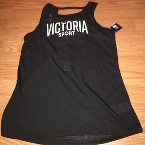Banded back tank top