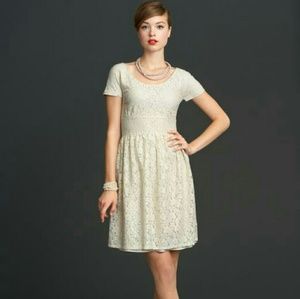 White Lace Dress - Banana Republic