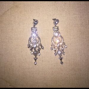Rhinestone earrings