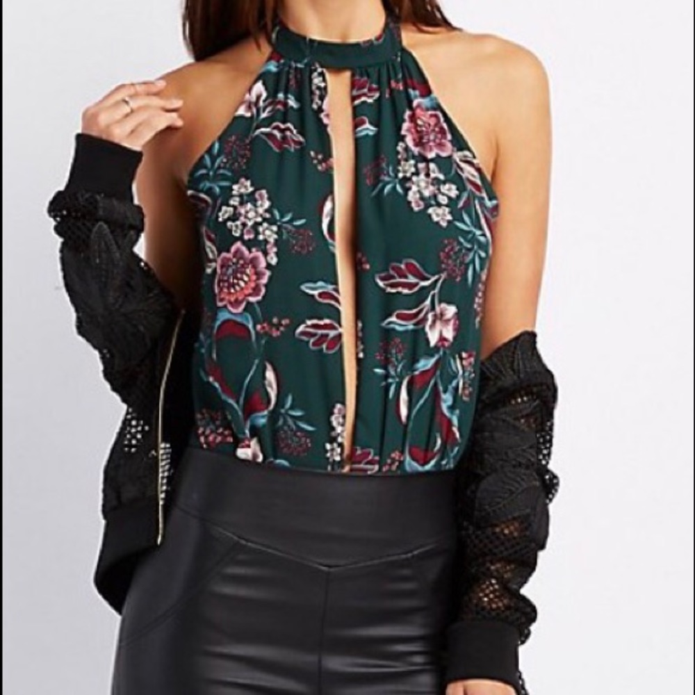 Floral bodysuit