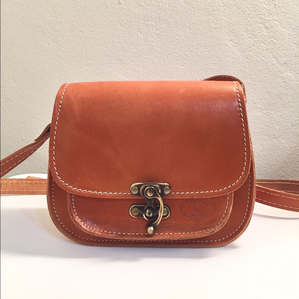 Leather Saddle Bag