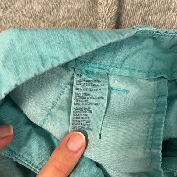 American eagle 00 turquoise shorts - Picture 4 of 4