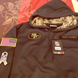 Nike 49ers Salute to Service Hoodie