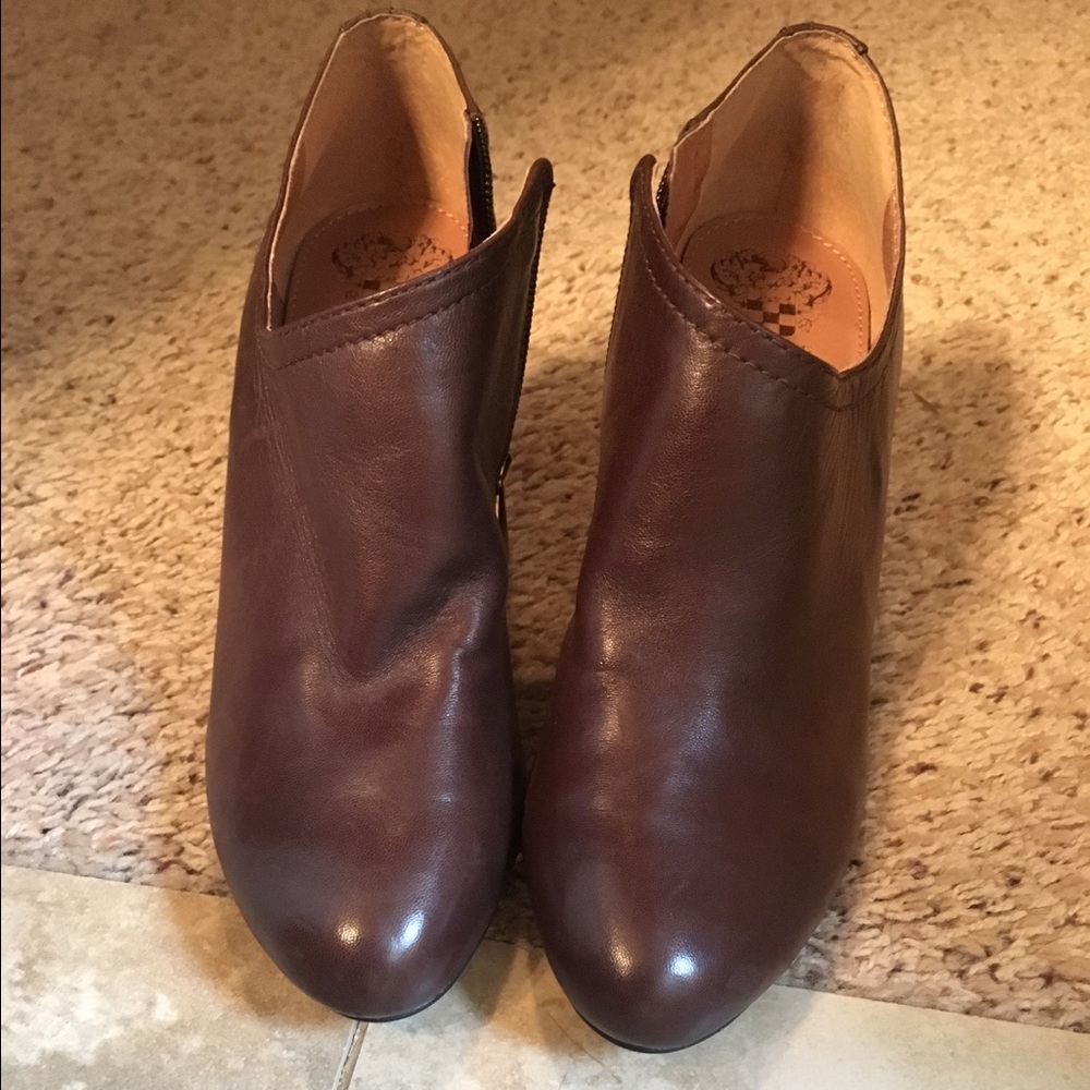 Brown Vince Camuto Booties