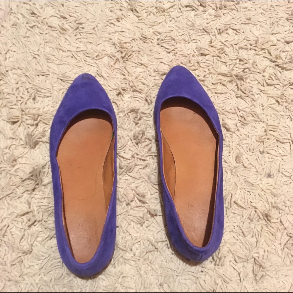 Madewell pointed flats