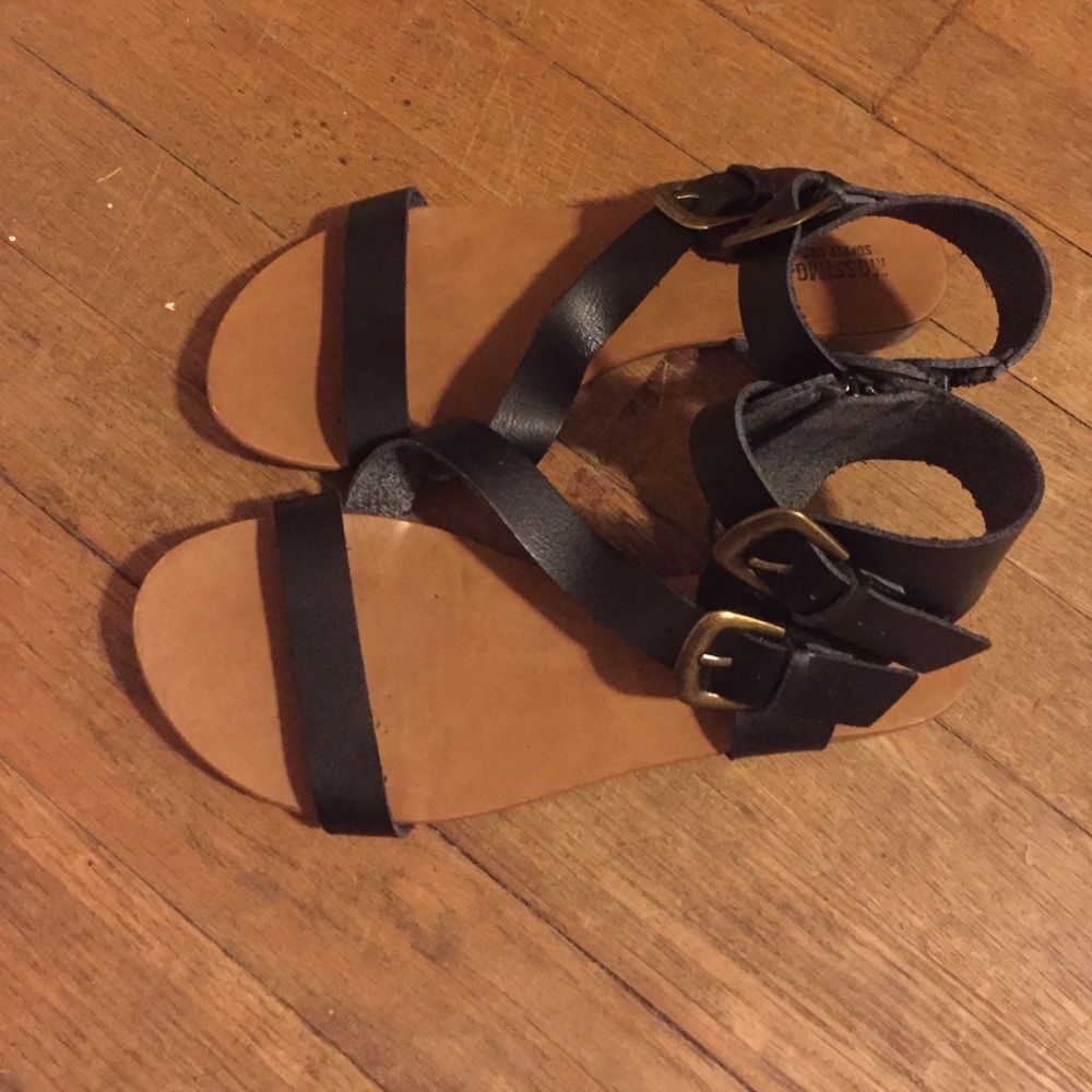 Black Buckle Strappy Sandals Target Brand