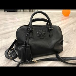 Tory Burch THEA Double Zip Crossbody Handbag