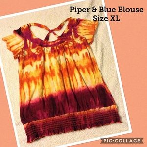 Piper & Blue Blouse Size XL