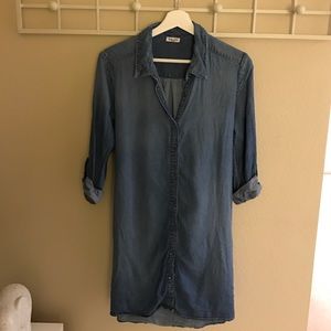 Splendid Denim Shirt Dress