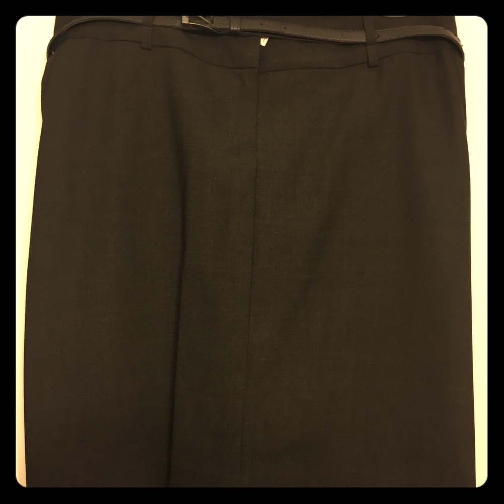 Express dark green pencil skirt size 10