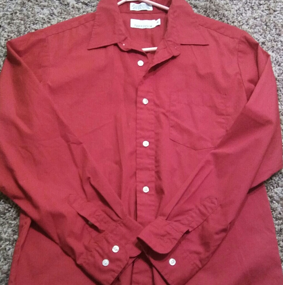 Van Huesen Red Dressing Shirt