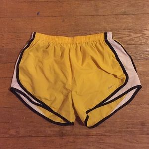 Yellow/Gold DRI-FIT Nike Shorts