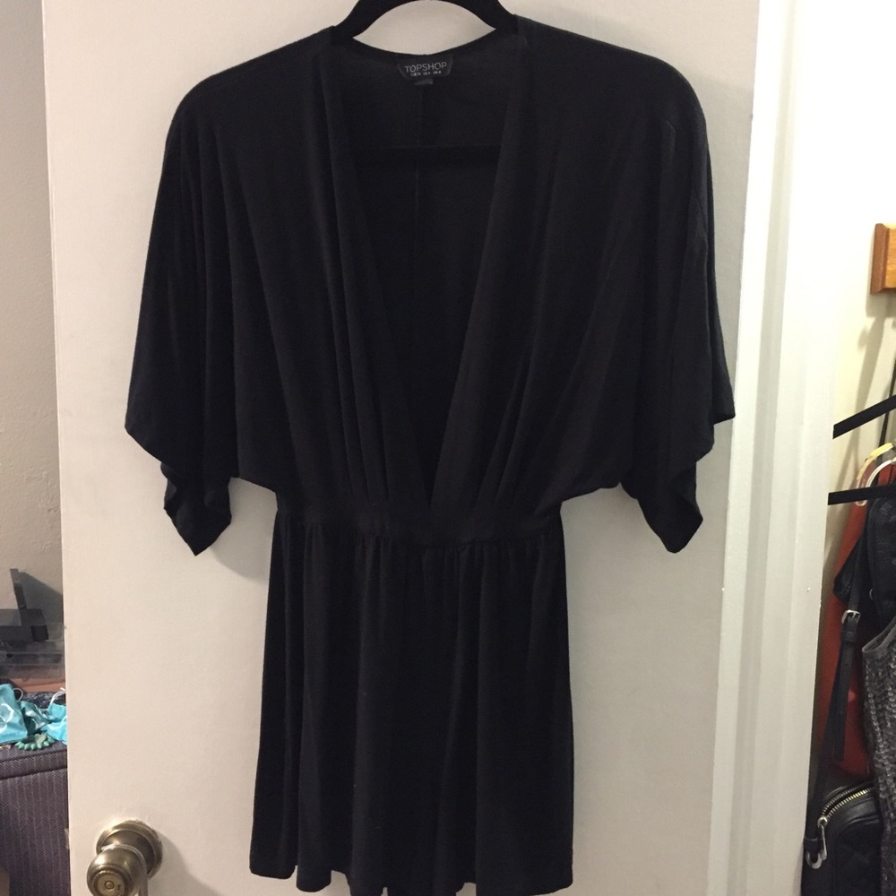 TOPSHOP Plunge Romper