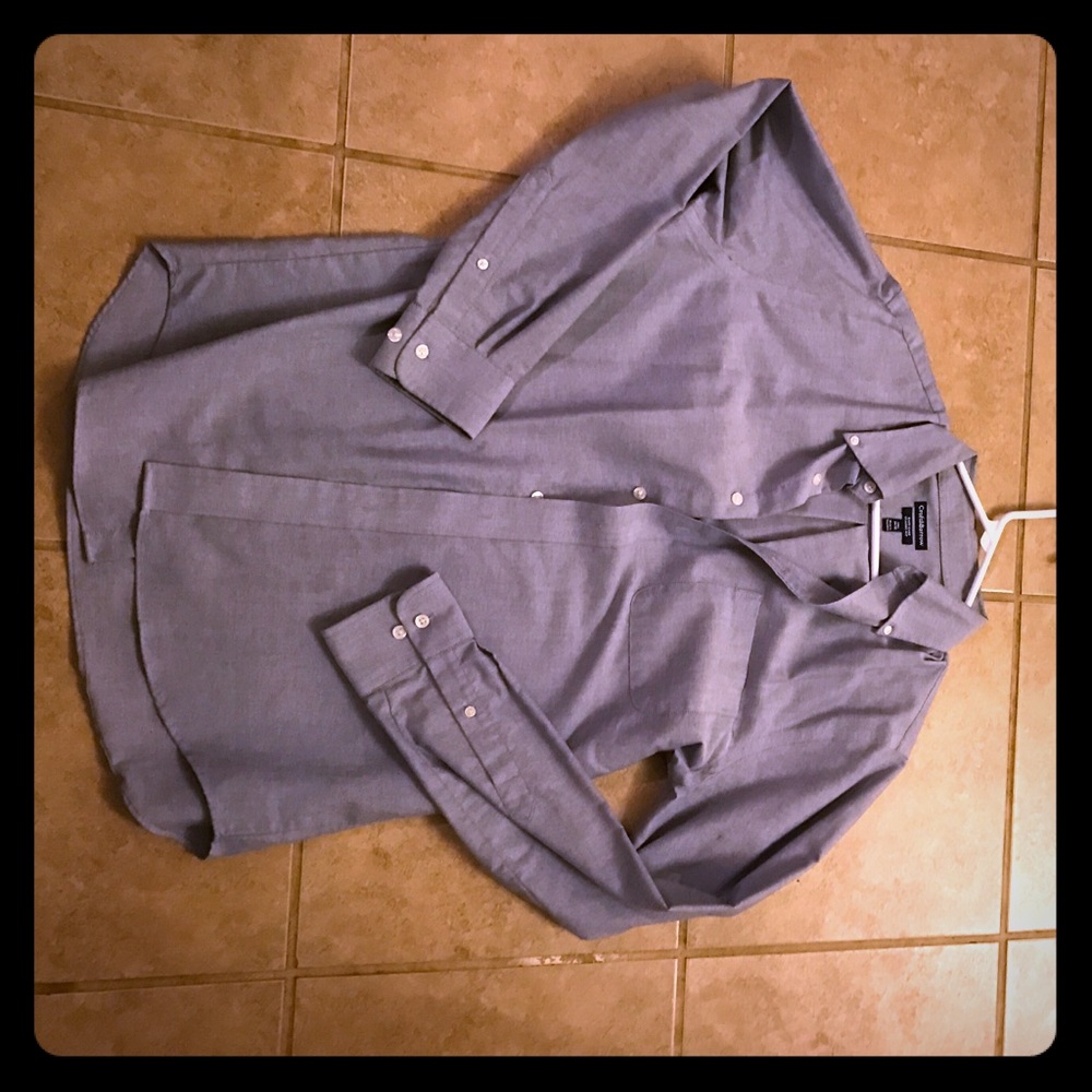 Croft&Barrow classic fit 15 1/2 34/35 button up