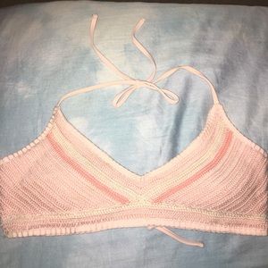 Crochet bikini top
