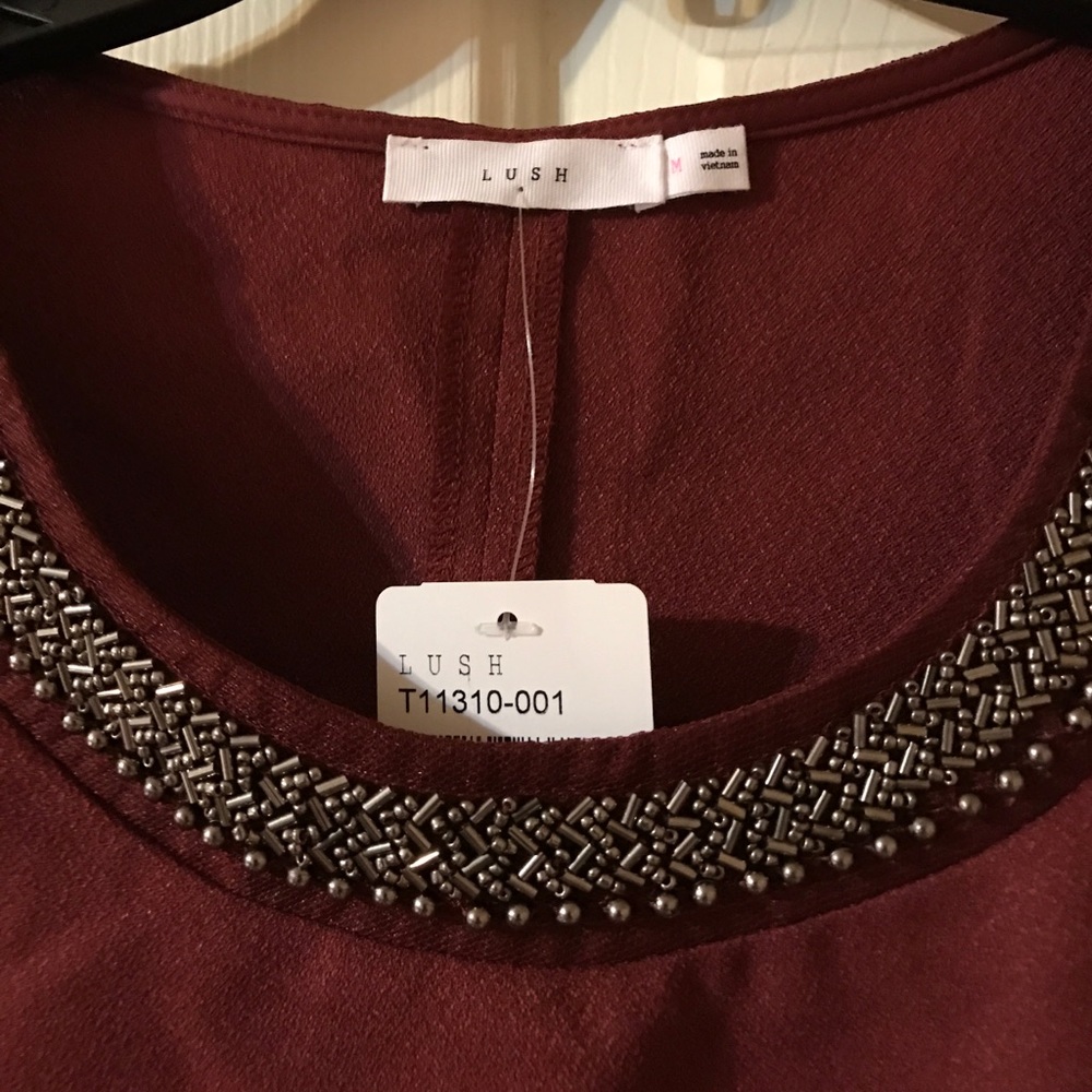 NORDSTROMS Lush  top - Picture 2 of 2