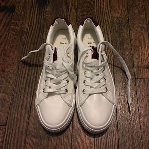 White Platform Sneakers