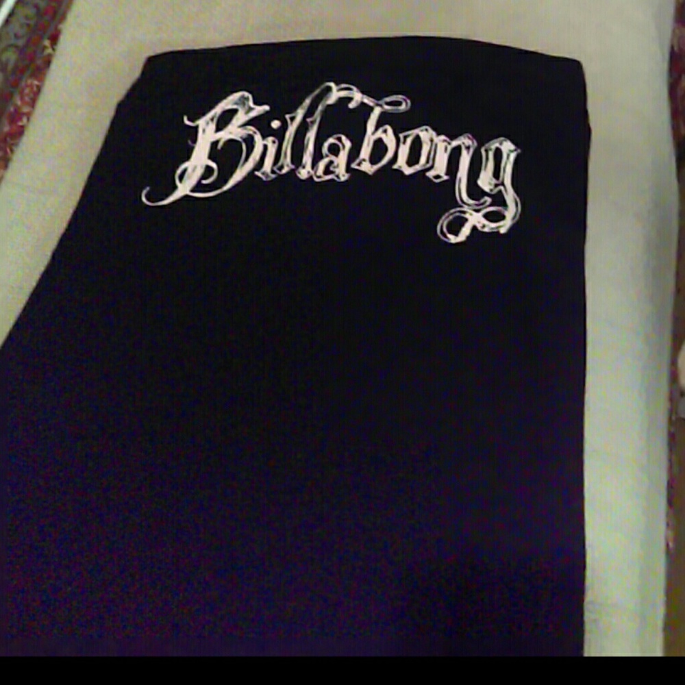 Black cotton Bills kid halter top.