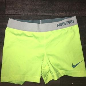 neon nike pros