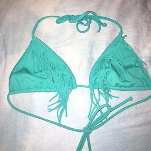 Fringe bikini top