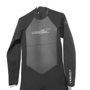 Used O'Neill Wet Suit Black and Grey