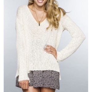 White Carmen Sweater