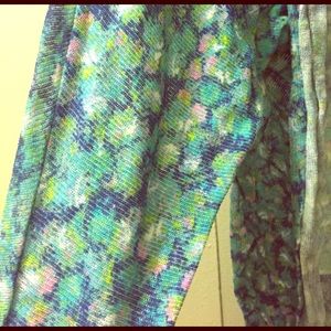 Spring flowery cardigan