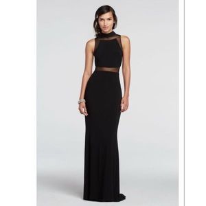 Gorgeous black prom dress