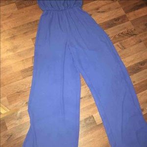 Royal blue jumpsuit