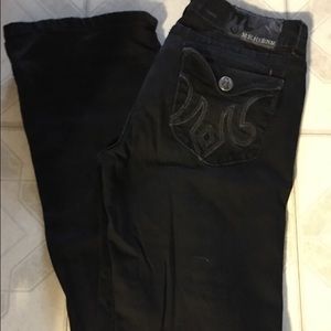MEK denim black boot Jean