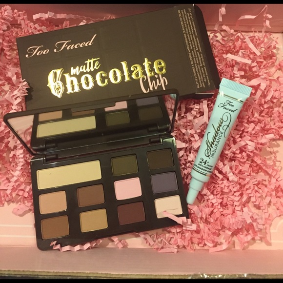 Too Faced Other - Too faced matte chocolate chip + shadow insurance