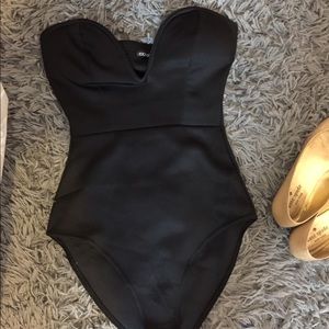 Boohoo plunge bodysuit