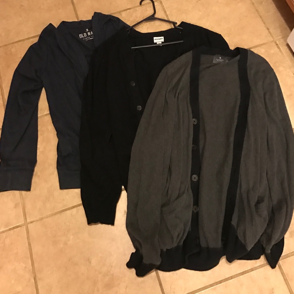 3 Old Navy/Hawkins McGill. Cardigans