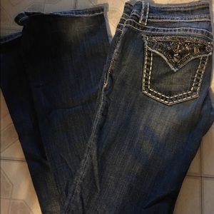 Miss Me bedazzled boot cut