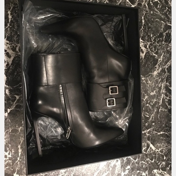 Saint Laurent Buckle Bootie - Picture 3 of 3