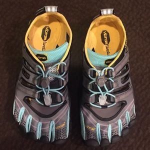 Vibram five finger shoes.