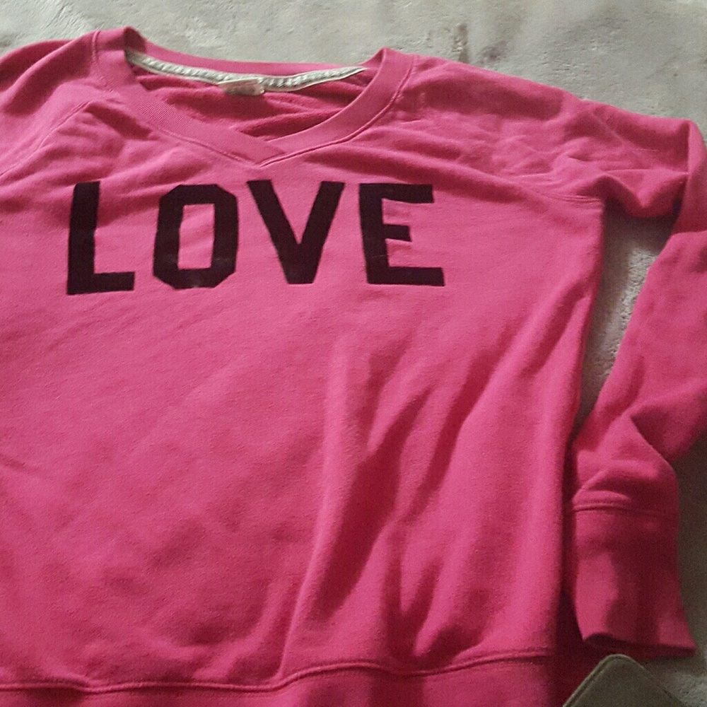 Victoria Secret sweater only wash never dried