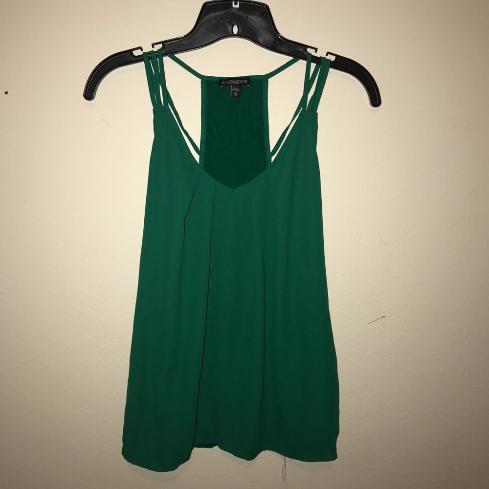 Emerald green tank