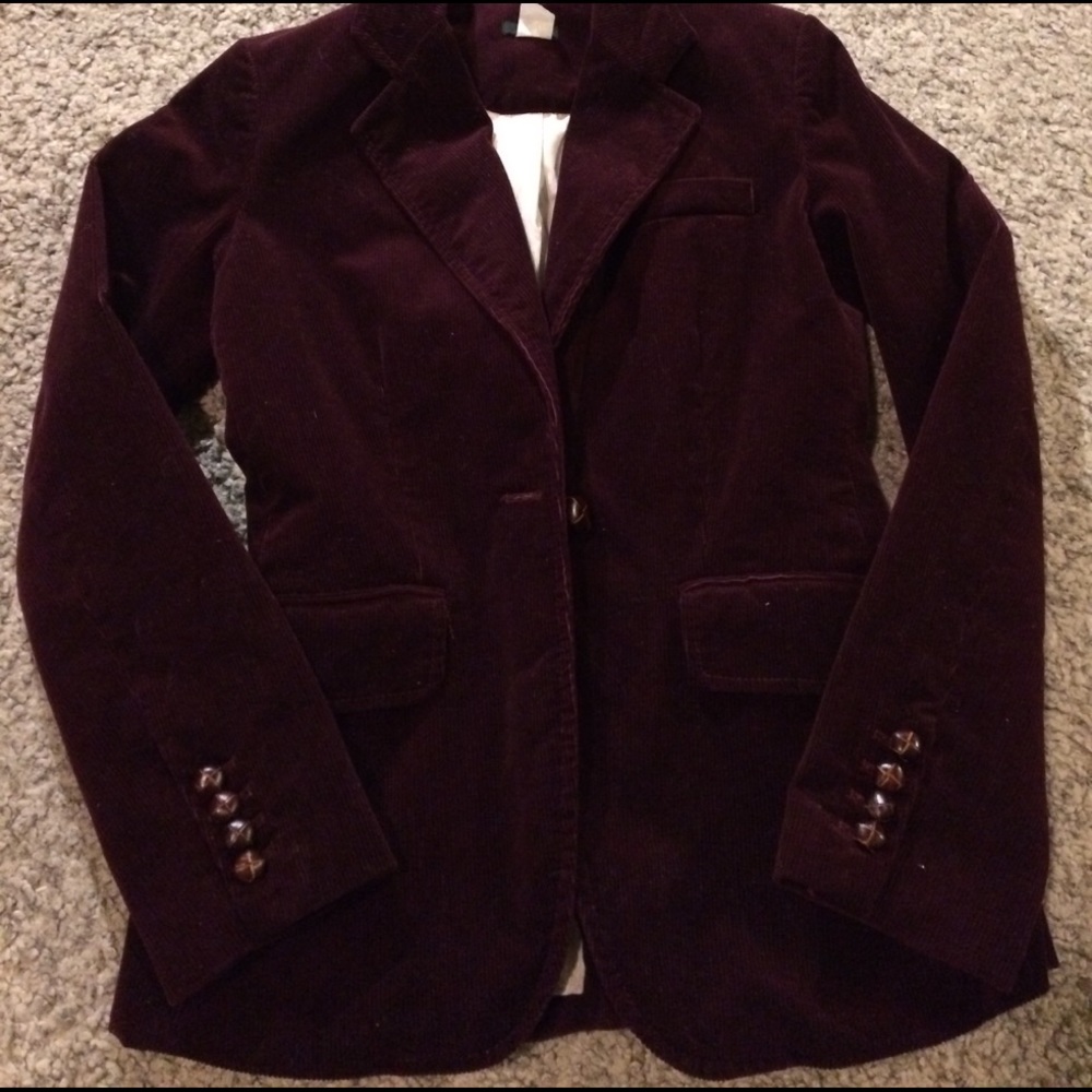J. Crew corduroy blazer